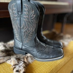 Ariat Men's Sport Black Square Toe Wide size 11EE